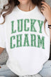 Lucky Charm St. Patrick's Oversized Graphic Tee - Minihomy