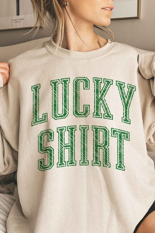 Lucky Shirt St Patrick's Oversized Sweatshirt