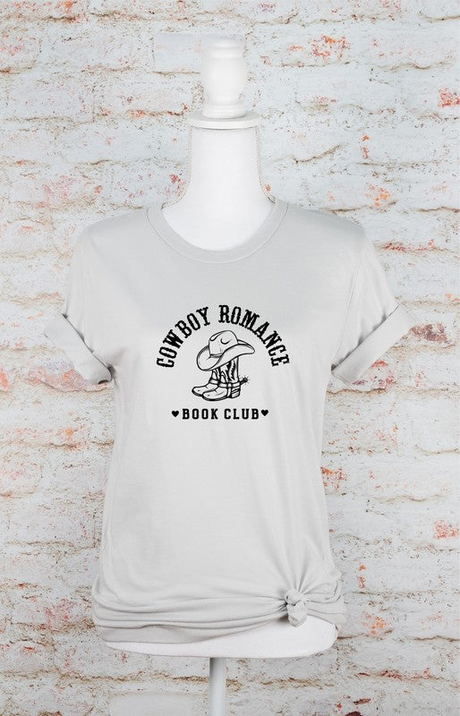 Cowboy Romance Book Club Graphic Tee - Minihomy