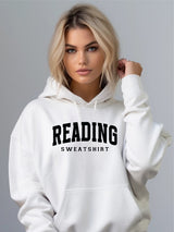 Reading Sweatshirt Graphic Hoodie