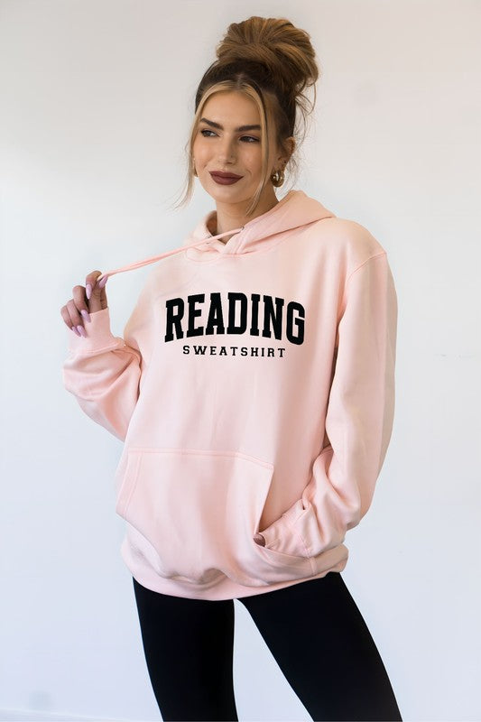 Reading Sweatshirt Graphic Hoodie