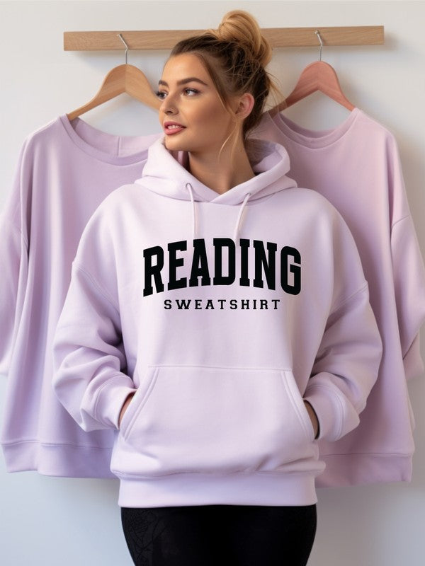 Reading Sweatshirt Graphic Hoodie