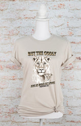 But The Godly Are As Bold As Lions Graphic Tee - Minihomy