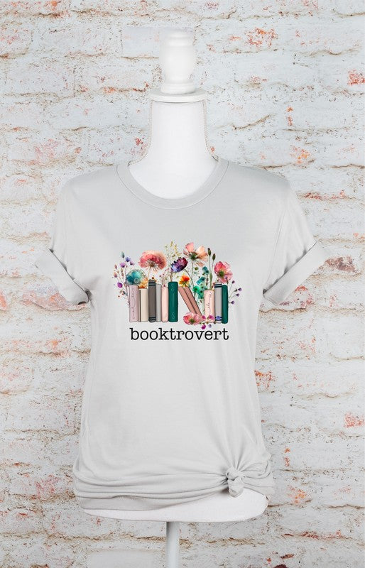 Booktrovert Graphic Tee - Minihomy