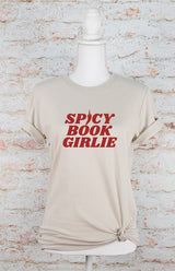 Spicy Book Girlie Graphic Tee