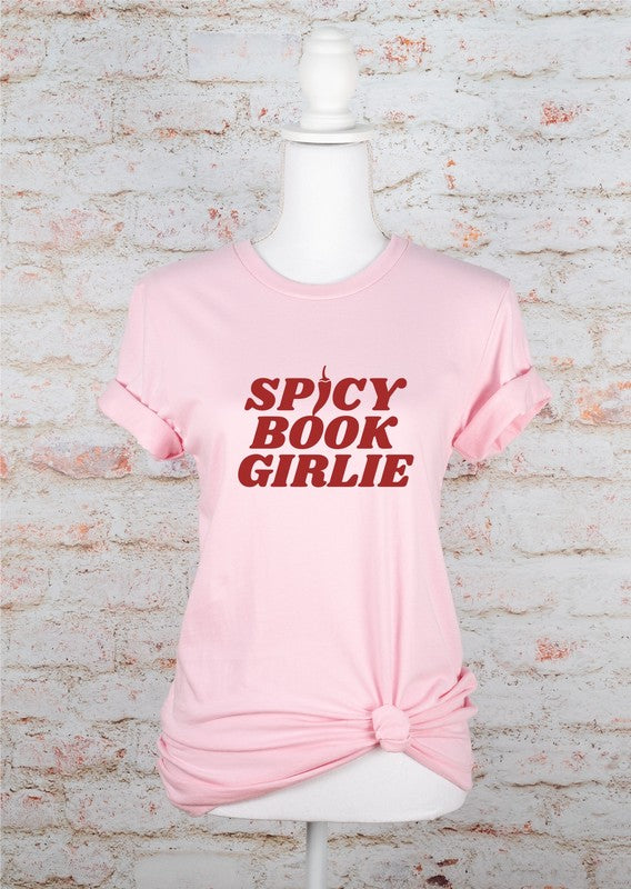 Spicy Book Girlie Graphic Tee