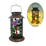 Brighten Your Outdoors with the Elegant Iron Solar Light