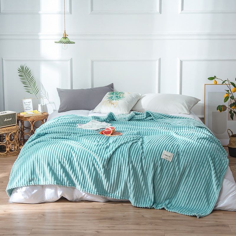 Flannel sheets Solid blanket