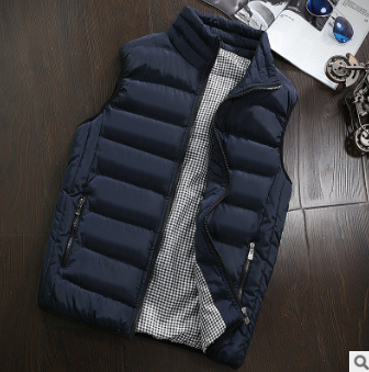 Men's slim cotton vest