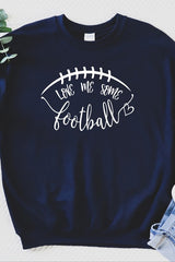 Football Sweatshirt - Gameday Fall Love Me Some