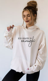 His Grace is Enough Graphic Hoodie