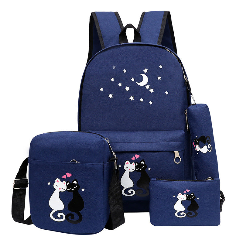 Children's Cartoon Cute Canvas Bag - Minihomy