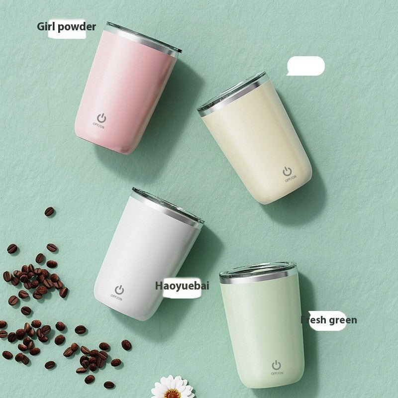 Electric Coffee Mug with Automatic Stirring Function - Minihomy