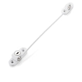 Window Security Chain Lock Window Cable Lock Restrictor Multifunctional Window Lock Door Security Guard for Baby Safety 1Pcs