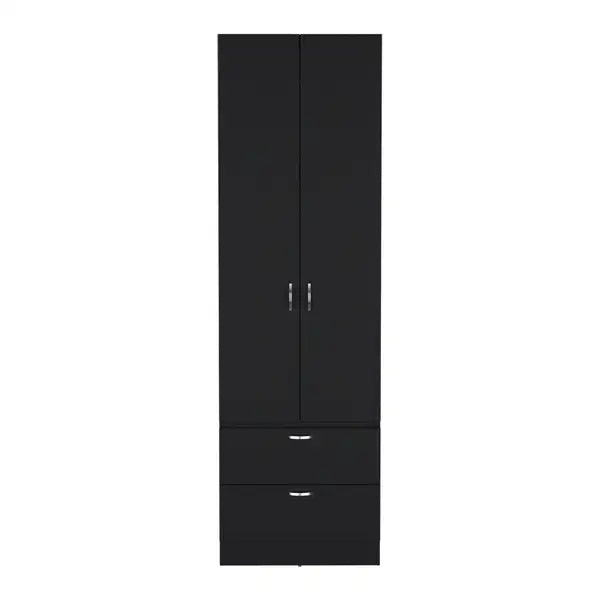 Black Armoire for Bedroom - Marlton Design - Minihomy