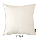 Solid color velvet pillow velvet