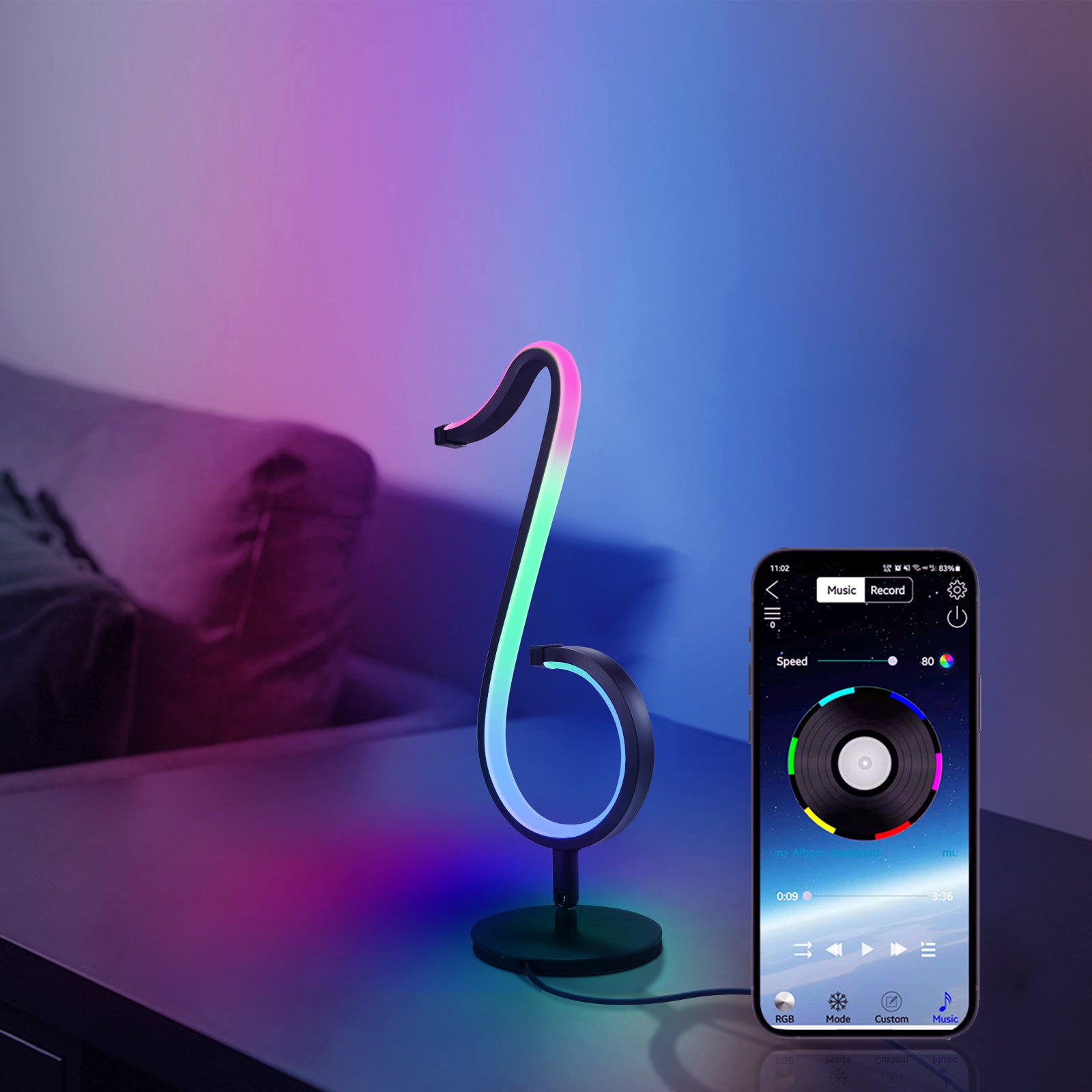 Immerse Yourself in Ambient Light with the Intelligent Symphony Atmosphere Lamp