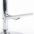 Blue Velvet Swivel Bar Stools with Backs - Adjustable Height (25-33"), Chrome Base, Set of 2 - Minihomy