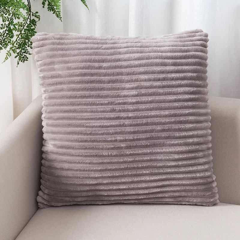 Solid Pillow Case Cushion