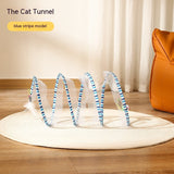 Cat Tunnel Foldable S-Type Interactive Toy for Kittens & Cats - Outdoor Play & Indoor Fun - Minihomy