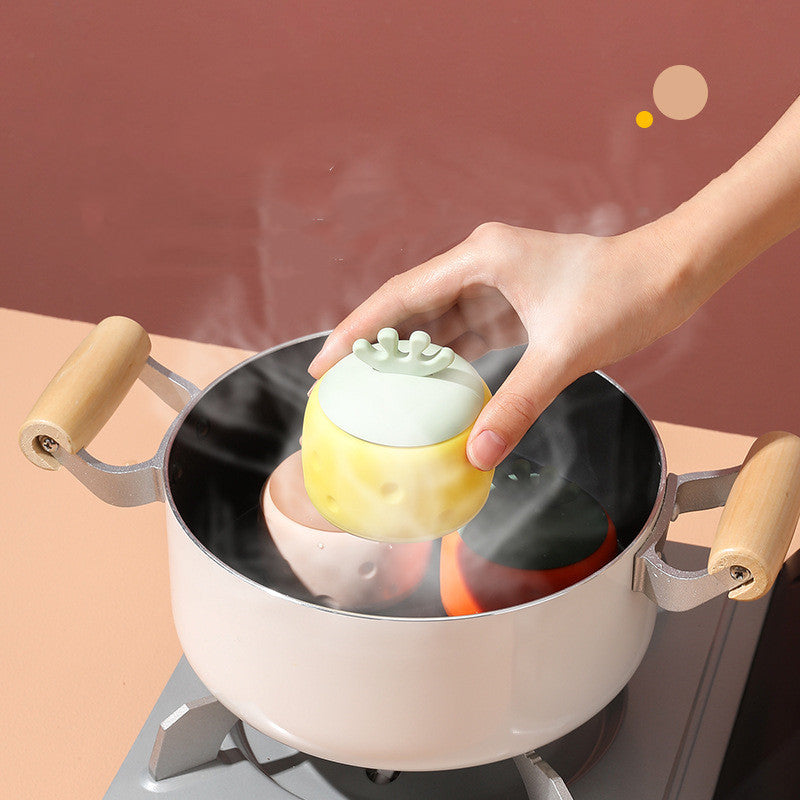 Silicone Egg Cooker Creative High Temperature Resistance Kitchen Supplies Gadgets