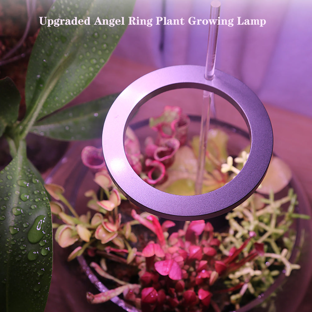 LED Grow Light Full Spectrum Angel Ring Phyto Grow Lamp USB Phytolamp