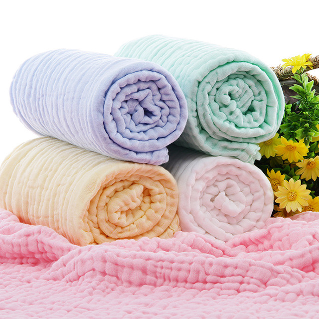 Plain Gauze Bath Towel