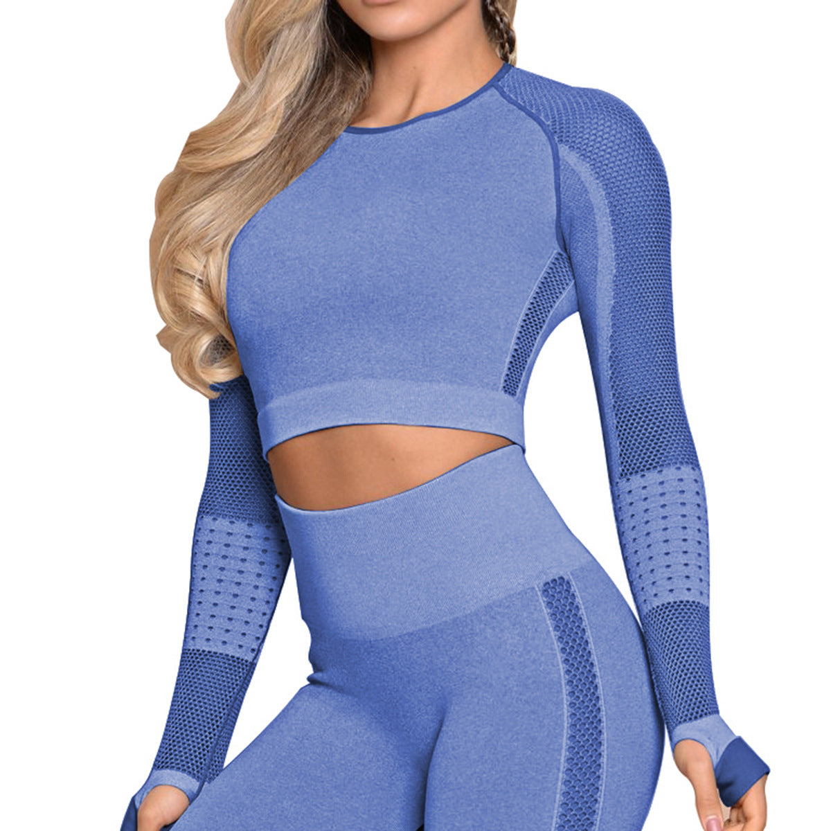 Crop Top Seamless Yoga sets