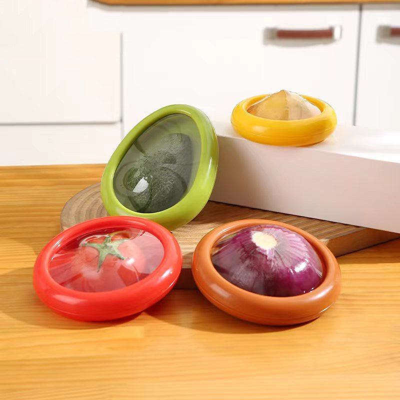 Transparent Film Fruit Vegetable Fresh-keeping Box Set Kitchen Tools