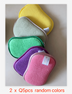 Magic Microfiber Dual Action Scrubbing Cleaning Sponge - Minihomy