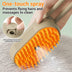 3-in-1 Electric Spray Cat Steam Brush for Pet Grooming - Professional Hair Removal and Massage Comb - Minihomy