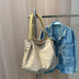 Large Capacity Totes Simple Commuting Daily Shopping Shoulder Casual Handbag - Minihomy