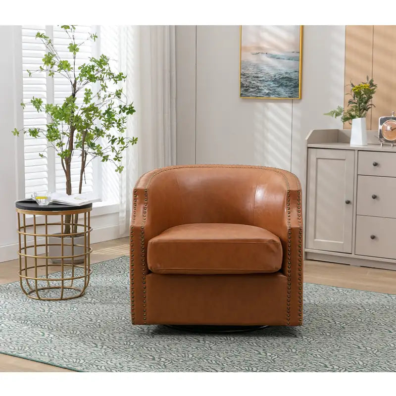 COOLMORE Swivel Chair: Modern Living Room Accent Chair