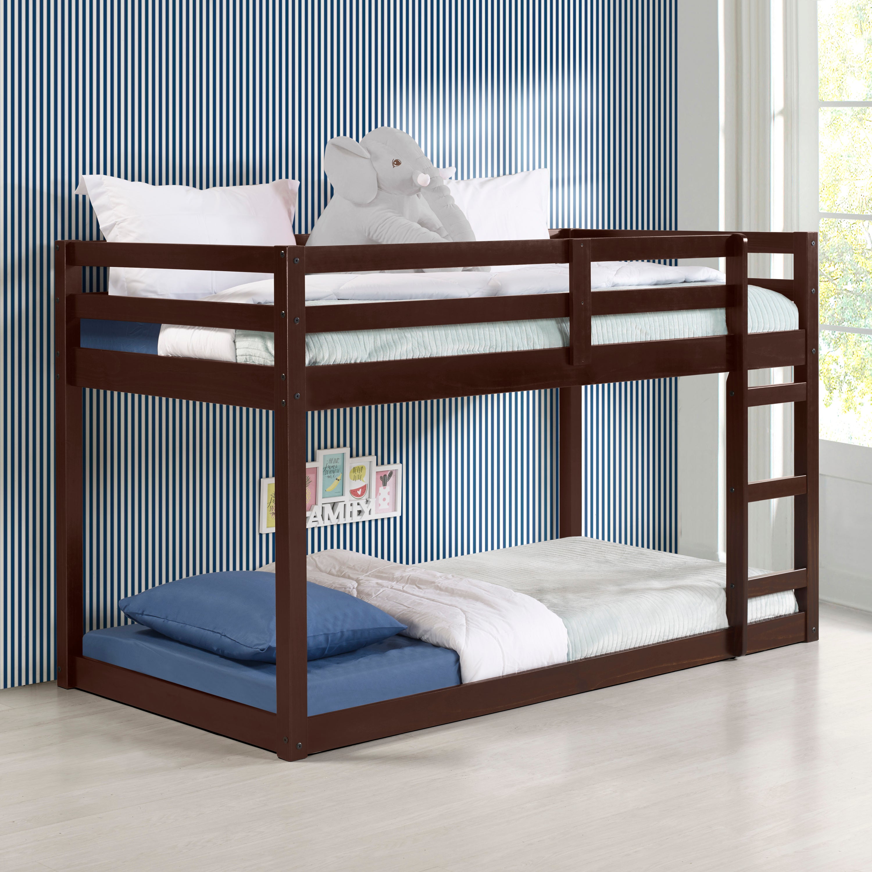 ACME Gaston Loft Bed - Espresso (38185) - Space Saving Furniture for Kids & Teens