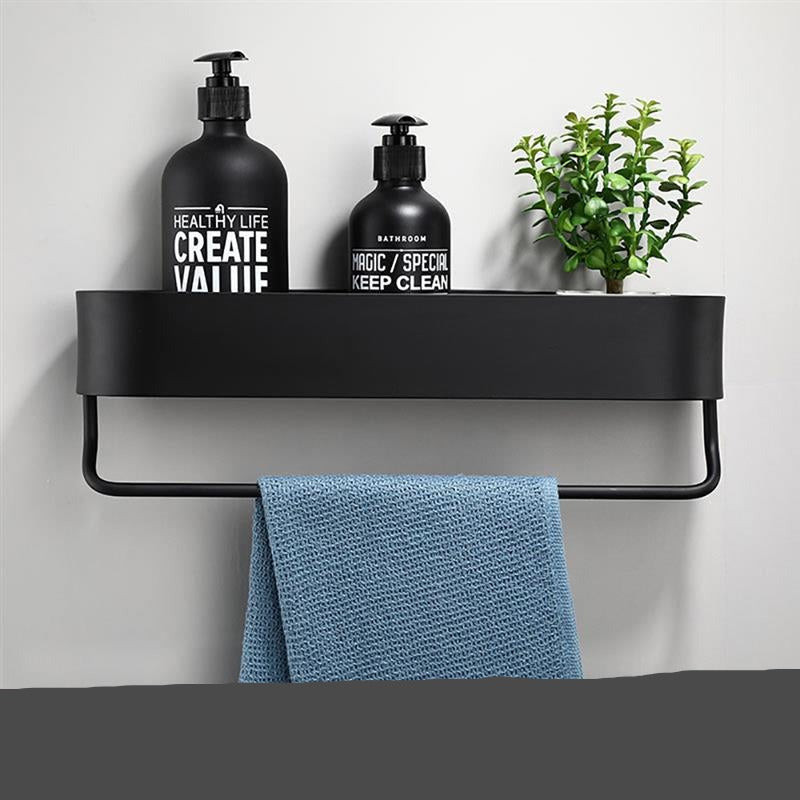 Hanging Bath Towel Rack Towel Bar Storage Paper Towel