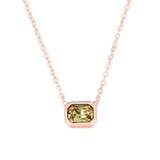 Ins Style Color Cube Sugar Zirconium Clavicle Chain: Elevate Your Style with Elegance