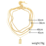 Female Twist Chain Necklace - Minihomy