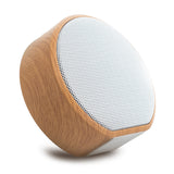 Wood grain bluetooth speaker