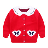 Navy Collar Kids Sweater Jacket: Cozy Comfort for Little Explorers
