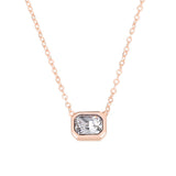 Ins Style Color Cube Sugar Zirconium Clavicle Chain: Elevate Your Style with Elegance