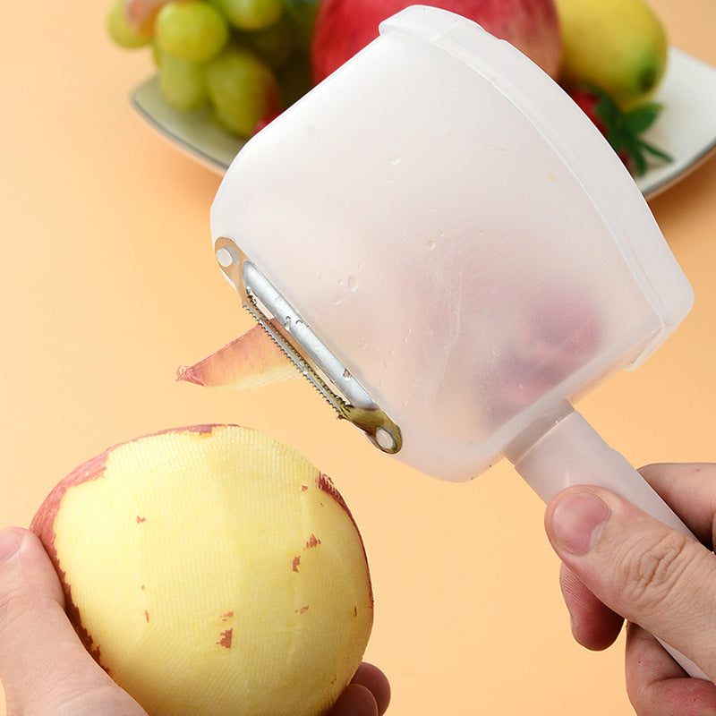 Stainless Steel Fruit Peeler - Modern Kitchen Gadget