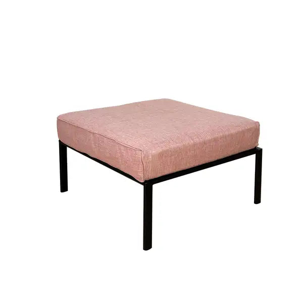 ACME Rajni Pink Patio Ottoman - Outdoor Footrest OT01768