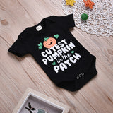 Newborn Baby Boy Girl Halloween Costumes Romper Kids Funny Pumpkin Clothes