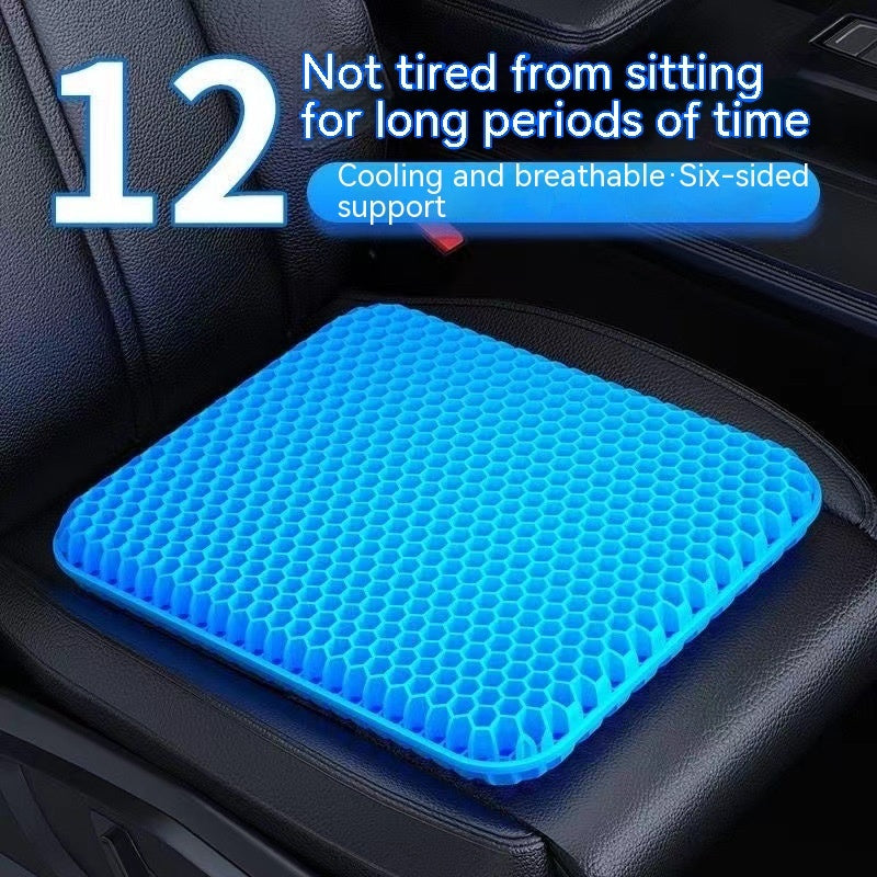 Summer Gel Seat Cushion - Breathable & Comfortable Office Chair Pad