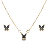 Butterfly Jewelry Set Creative Retro Simplicity