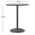 35 Inch Round Cast Aluminum Bar Table - Outdoor Patio Furniture - Minihomy