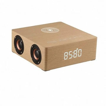 Wireless Charging Wood Surround Speaker