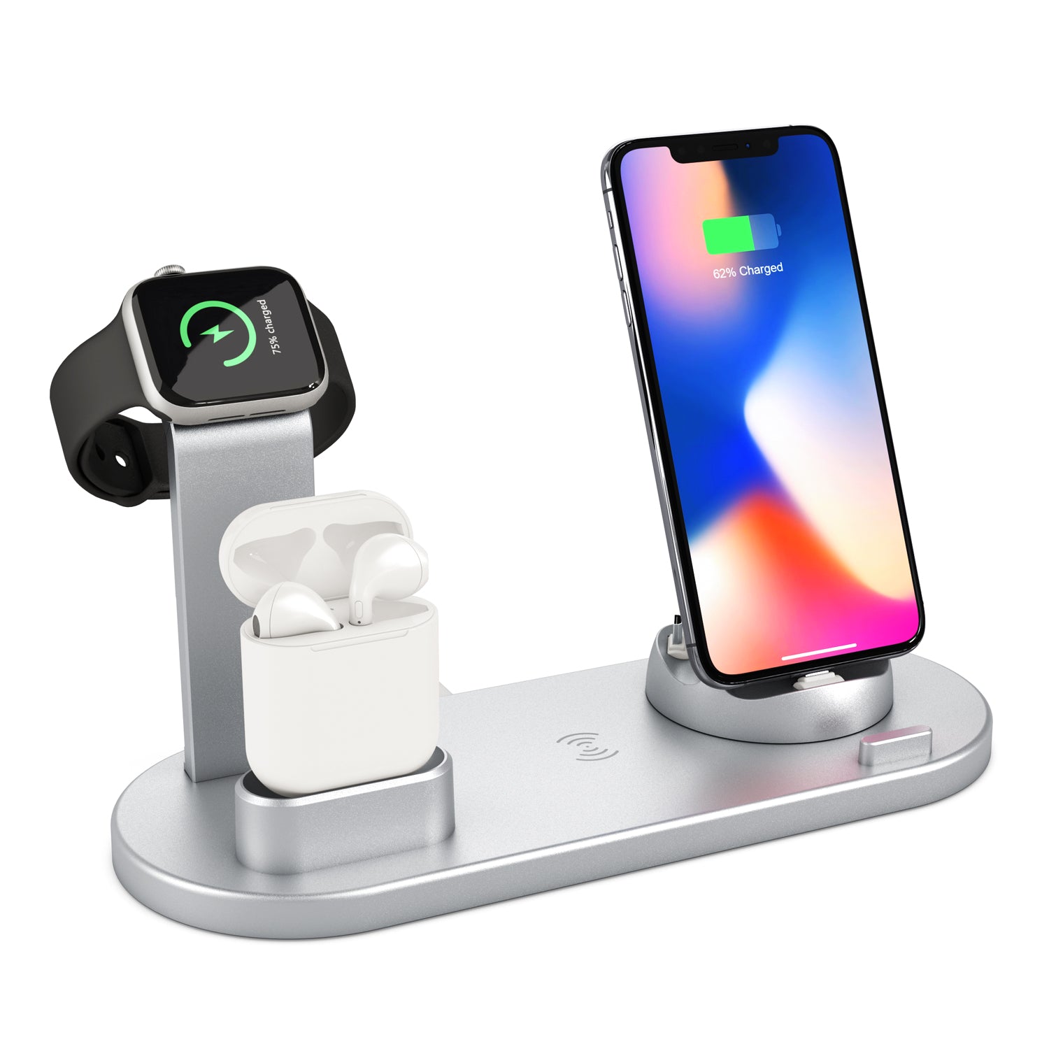 Wireless Charger Stand for Apple Watch - 3 in 1 Charging Solution