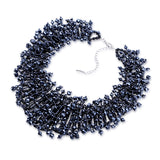 Small Beads and Crystals Handmade Strands Chokers Necklace for Women