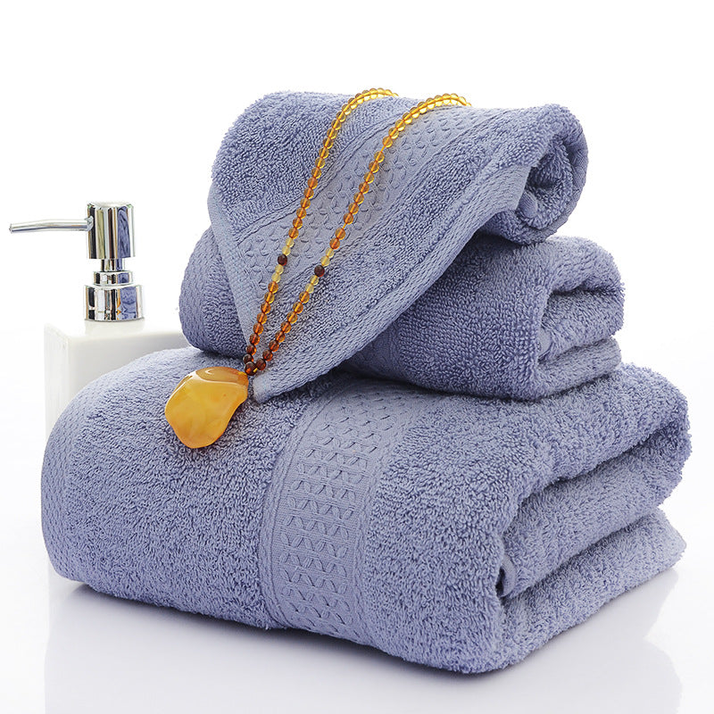Three-Piece Bath Towel Set: Luxurious Comfort for Your Bathroom